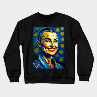 Sinead in starry night Crewneck Sweatshirt